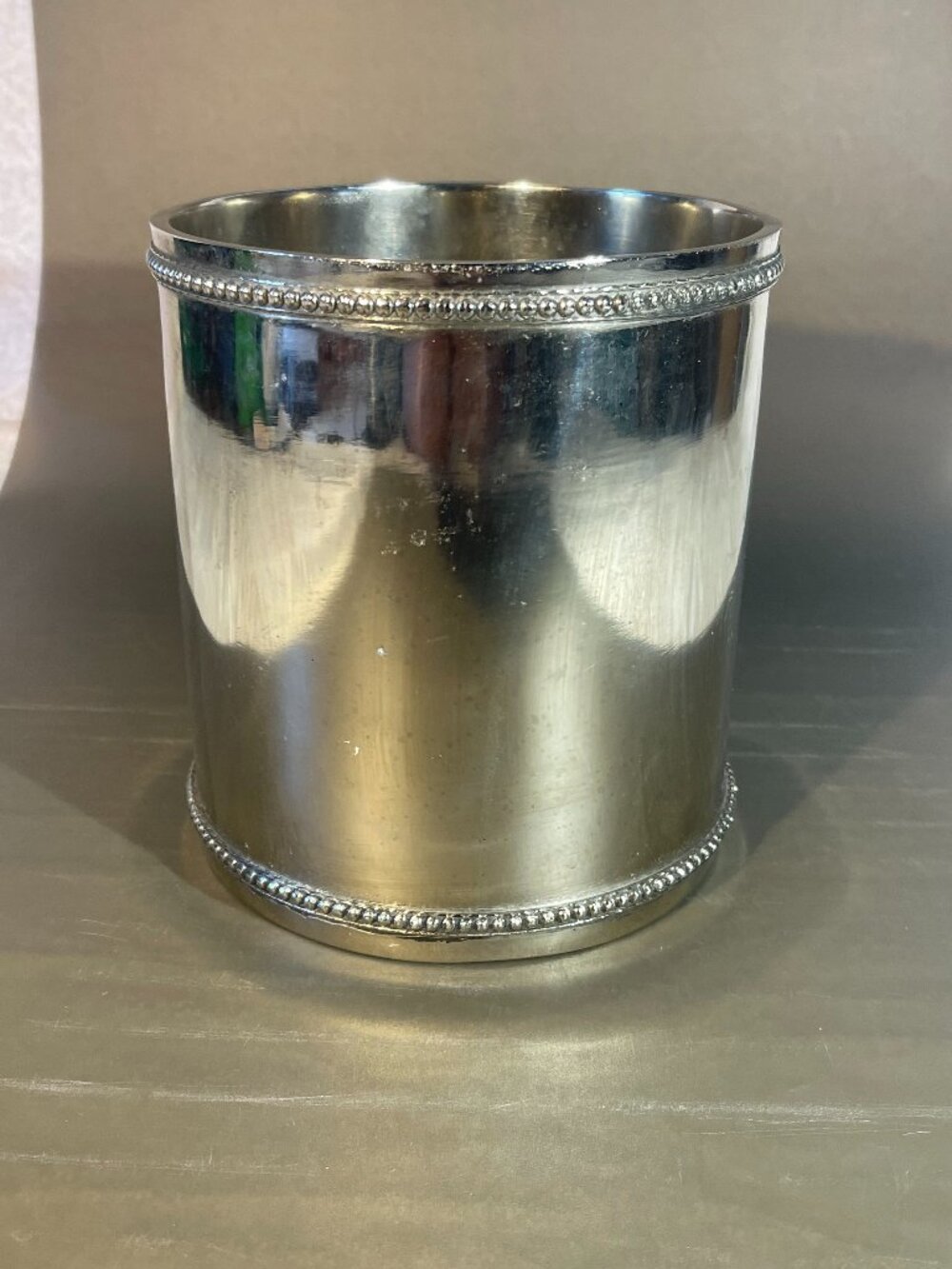 Fleur de Lis Champagne Wine Chiller Bucket Metal (1477) - Picture 2 of 2